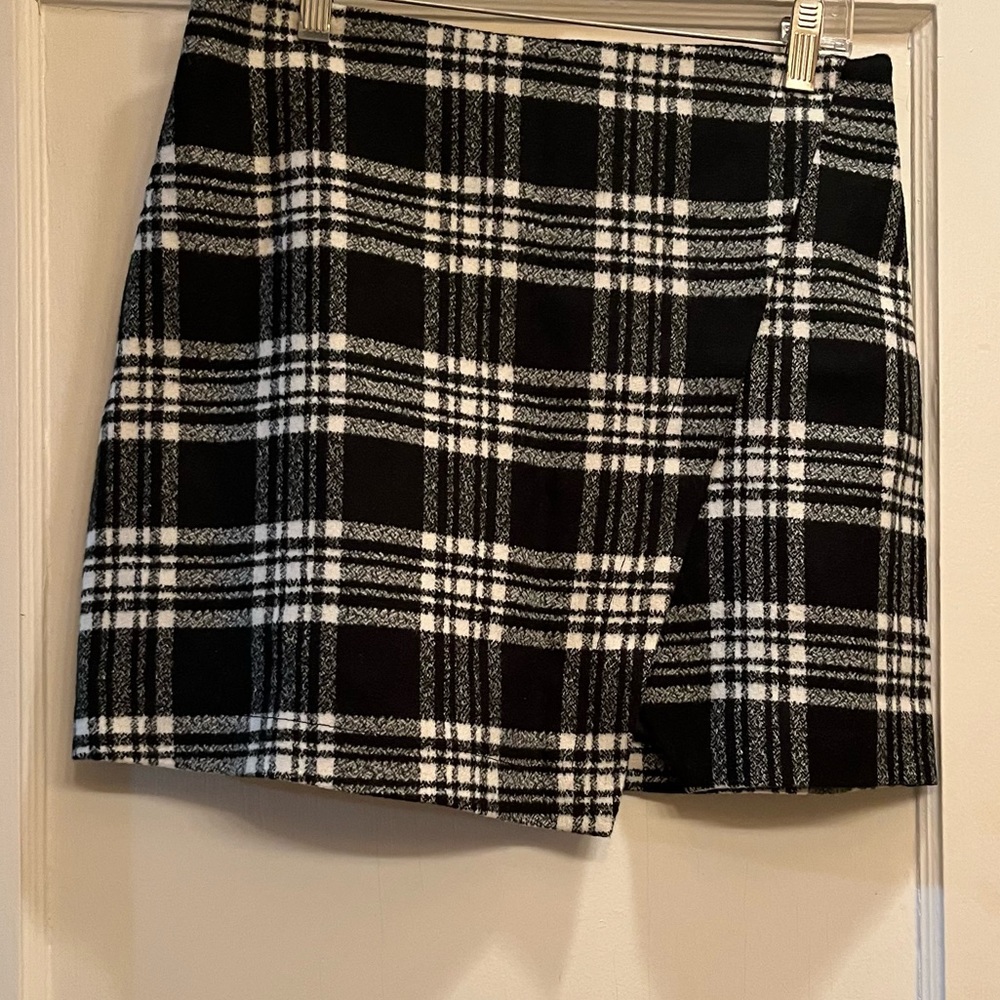Abercrombie & Fitch Plaid Mini Skirt